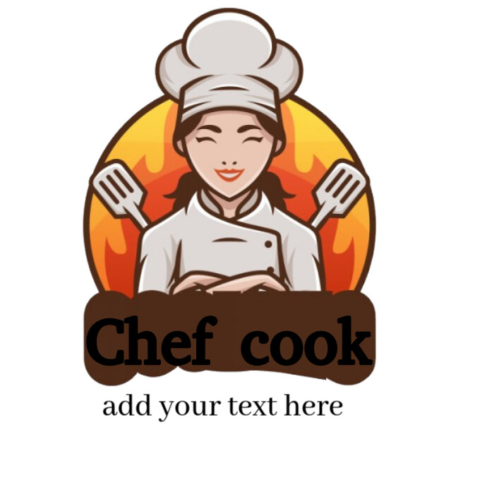 Chef cook Logo template