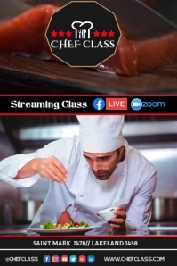 CHEF Poster template