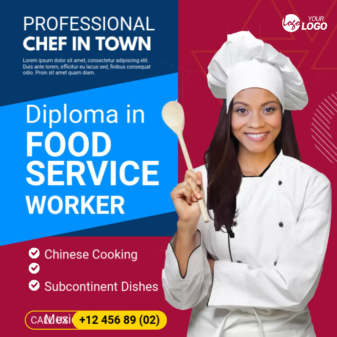 chef training advertisement Template | PosterMyWall