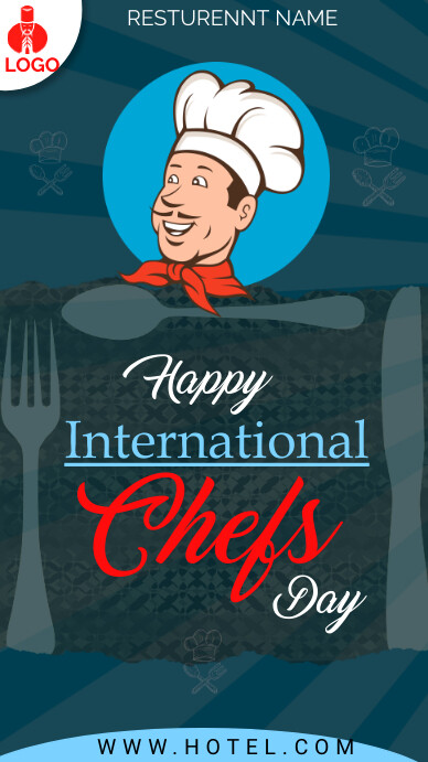 Chefs day Instagram Story template