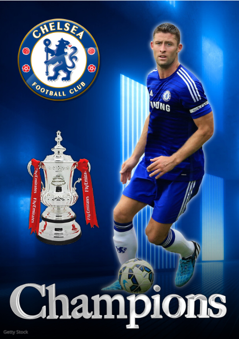 Chelsea FC Poster Template | PosterMyWall