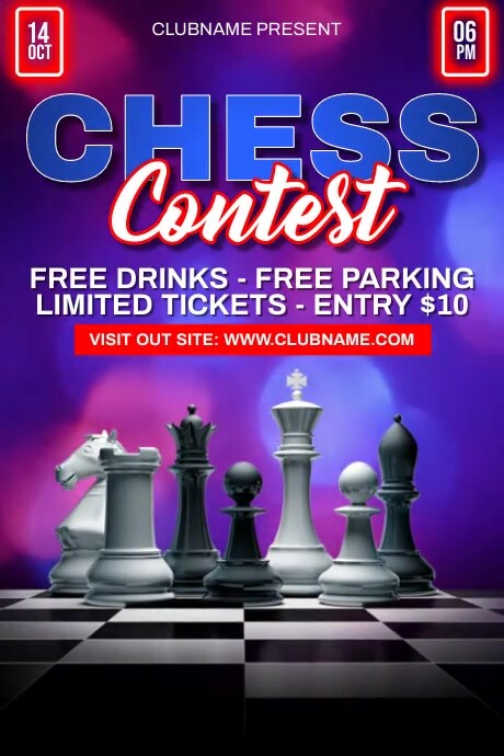 Chess Ads Templat | PosterMyWall