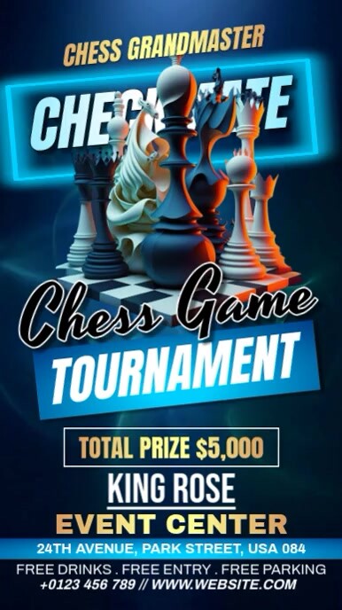 Chess Ads Template | PosterMyWall