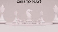 CHESS CLUB Ekran reklamowy (16:9) template
