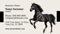 Chess Coach Business Card Template