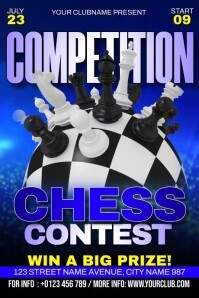Chess Night Competition Template | PosterMyWall