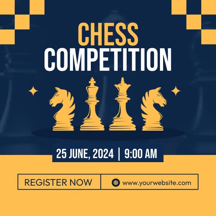 Copy of Chess Competition | PosterMyWall