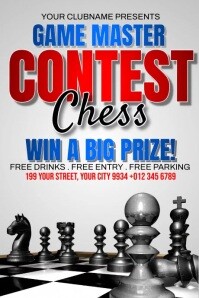 Chess Competition Poster Template | PosterMyWall
