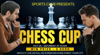 Chess Cup Tournament YouTube Thumbnail template