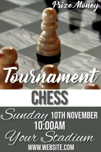 chess Poster template