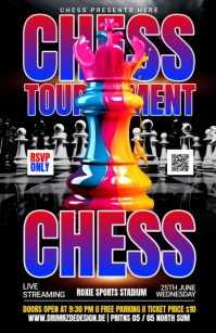 CHESS Halv side bred template