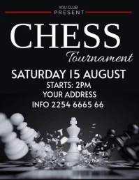 CHESS Flyer (format US Letter) template