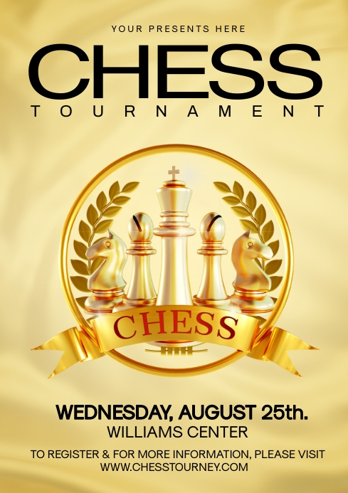 CHESS Template | PosterMyWall