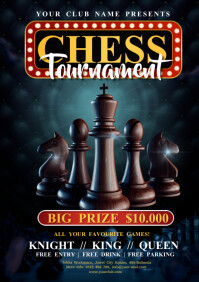 Chess Tournament Competition Template | PosterMyWall