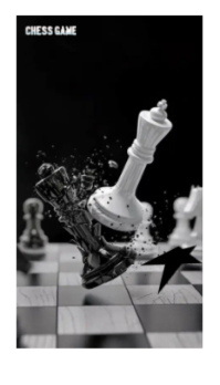Chess game Kartu Bisnis template