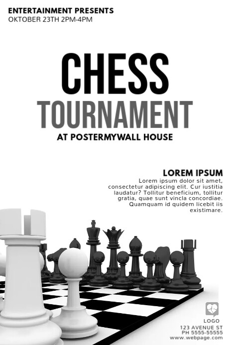 Chess Certificate Template Pdf - PDF Template