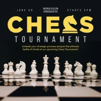 Chess Tournament Ads Iphosti le-Instagram template
