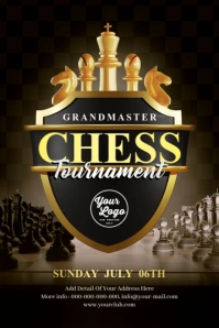 Chess Tournament Flyer / Poster Template