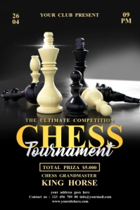Chess Tournament Flyer / Poster Template