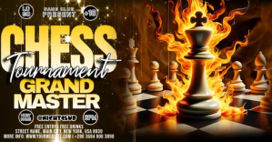 Chess Tournament Grandmaster template