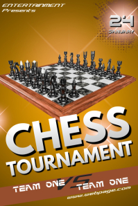 customizable design templates for chess tournament postermywall chess club flyers
