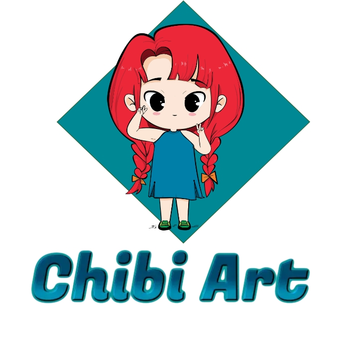 Chibi Art design chibi anime girl Template | PosterMyWall