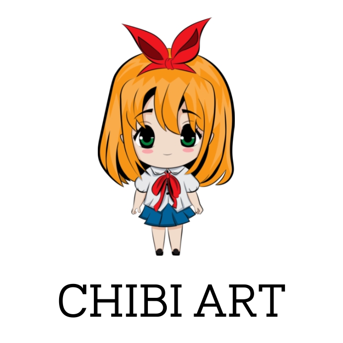 Chibi Art Instagram post Template | PosterMyWall