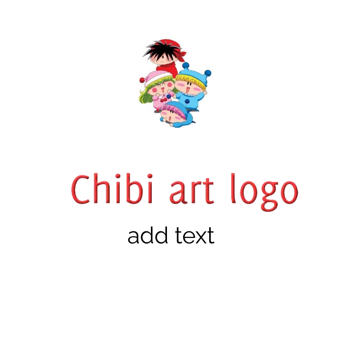 Computer Chibi Logo Plantilla de Chibi art logo design template. | PosterMyWall