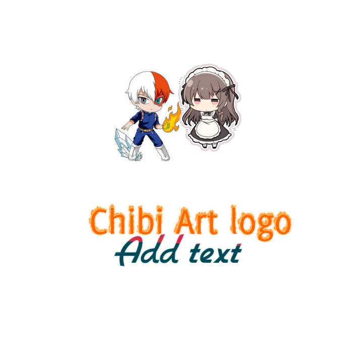 Computer Chibi Logo Chibi Art logo design template. | PosterMyWall