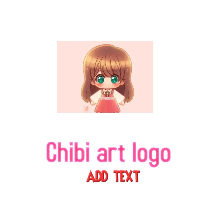 Computer Chibi Logo Chibi art logo design template. | PosterMyWall