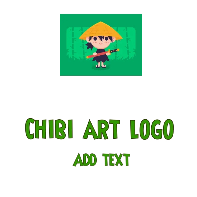 Computer Chibi Logo Chibi art logo design template. | PosterMyWall