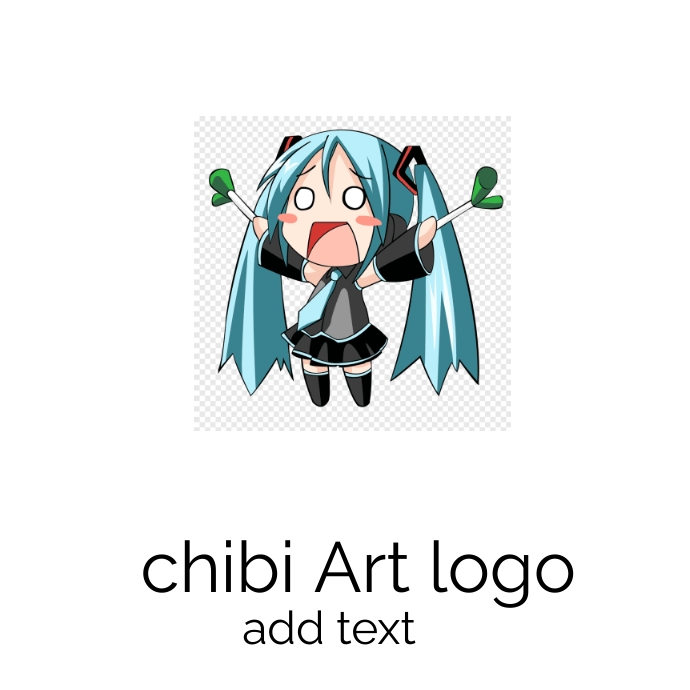 Computer Chibi Logo Chibis Art business logo design template. | PosterMyWall