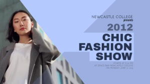 Chic Fashion Show Digital Display Video template