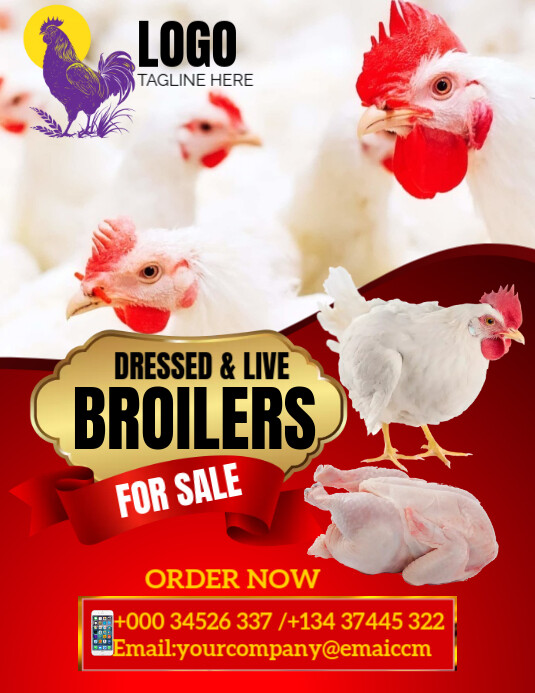 Chicken Farm Poster Template | PosterMyWall
