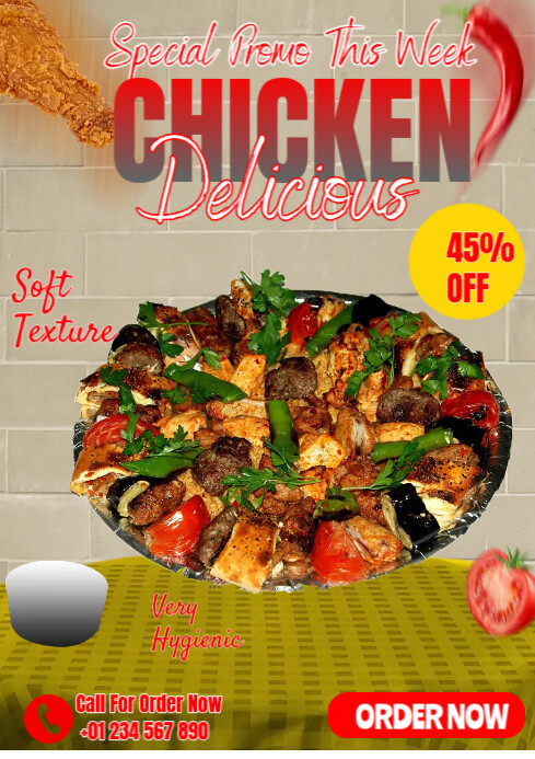 Chicken Flyers Template | PosterMyWall