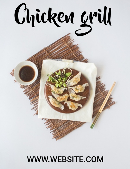 Chicken grill Template PosterMyWall