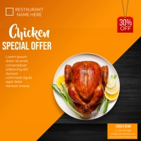 chicken menu Template | PosterMyWall