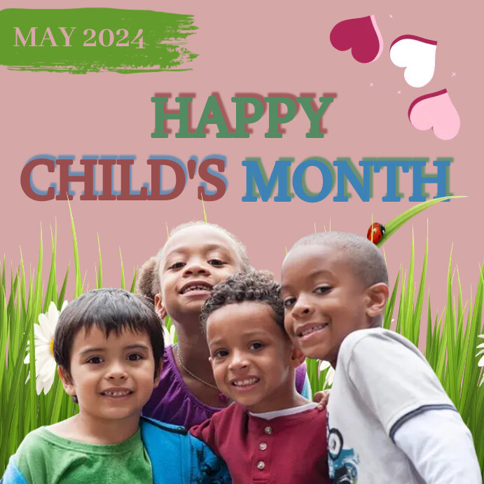 Child's Month Template | PosterMyWall