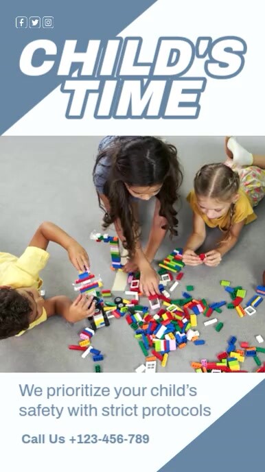 Child's Time Instagram Reel template