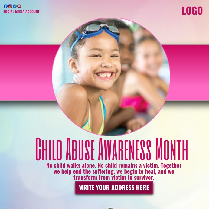 Child Abuse Awareness Month Template | PosterMyWall