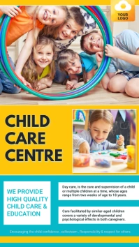 child care centre Instagram Story template