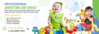 Kids Care Center Ad Tumblr banner Ibhana le-Tumblr template