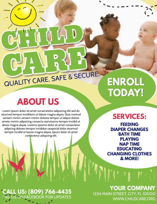 Copy of Child care | PosterMyWall