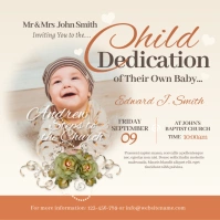 Child Dedication Instagram Post template