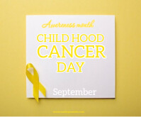 Child hood Cancer awerenes month template 2025 Medium Reghoek