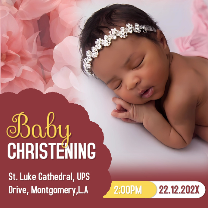 Child Naming design template | PosterMyWall