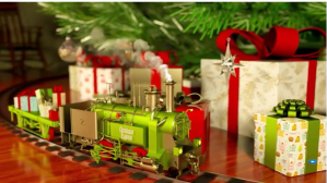 Christmas Train Decoration Miniatura di YouTube Template