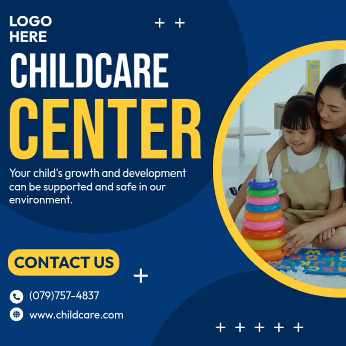 Childcare Center Template | PosterMyWall
