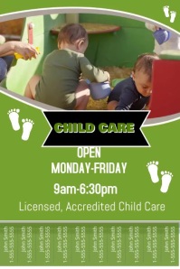 customize 200 babysitting flyer templates postermywall child care flyers