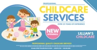 Childcare services Facebook Shared Image template